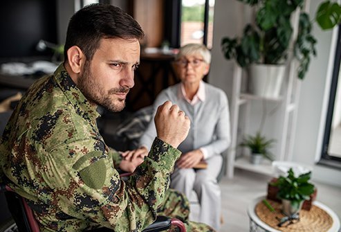 Women are twice as likely to develop PTSD as men.