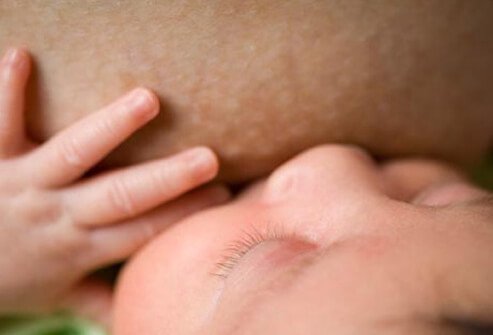 SSRIs and other meds end up in breast milk. 