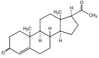 Prochieve (progesterone) Structural Formula Illustration Prochieve (progesterone) Structural Formula Illustration