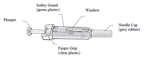Prefilled Syringe - Illustration Prefilled Syringe - Illustration