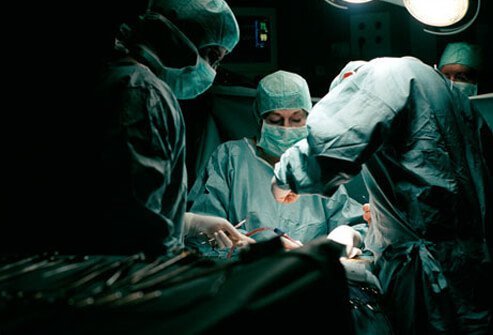 Photo of prostate cancer surgery.