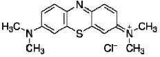 PROVAYBLUE® (methylene) Structural Formula Illustration