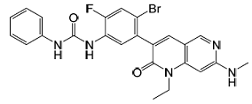 Qinlock™ (ripretinib) Structural Formula - Illustration Qinlock™ (ripretinib) Structural Formula - Illustration