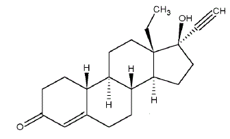 Levonorgestrel - Structural Formula Illustration Levonorgestrel - Structural Formula Illustration