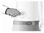 Treatment area marked on the skin - Illustration Treatment area marked on the skin - Illustration