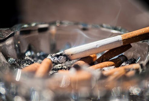 Smoking increases the risk of accumulating fat around your middle. 