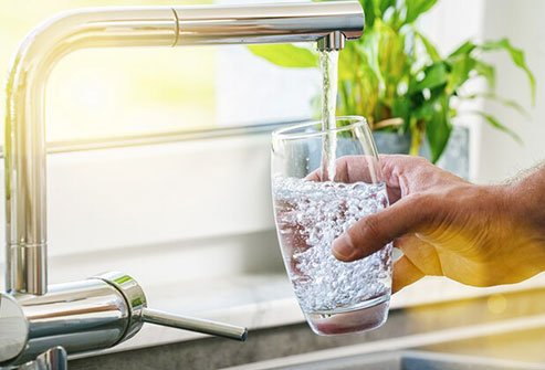 Drinking more water may help you lose weight. 