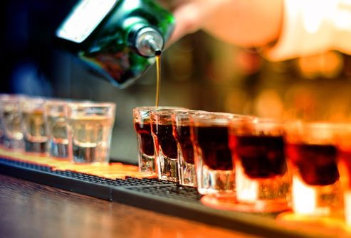 Overdoing alcohol can cause a lot of health problems.