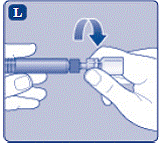 Swirl the vial gently - Illustration Swirl the vial gently - Illustration