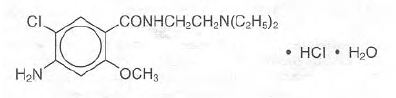 REGLAN ODT™
(metoclopramide) Structural Formula Illustration REGLAN ODT™
(metoclopramide) Structural Formula Illustration