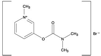 Regonol® (Pyridos tigmine Bromide Injection USP) Structural Formula Illustration