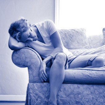 Fatigue is a common symptom of rheumatoid arthritis (RA).