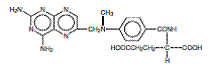RHEUMATREX® (METHOTREXATE TABLETS, USP) Structural Formula Illustration