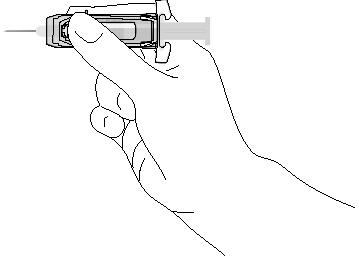 Administring the injection -  Illustration