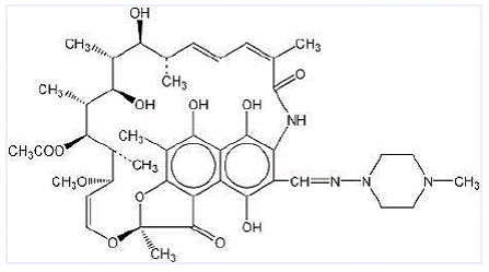 Rifampin - Structural Formula Illustration Rifampin - Structural Formula Illustration