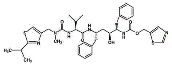 NORVIR (ritonavir) Structural Formula Illustration