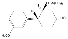 RYZOLT (tramadol hydrochloride) Structural Formula Illustration