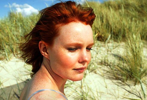 Beaches tend to have less pollen, but they still have some.