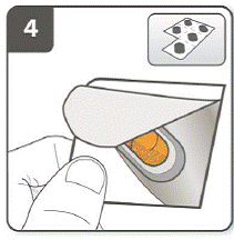 Remove a SEEBRI capsule - Illustration Remove a SEEBRI capsule - Illustration