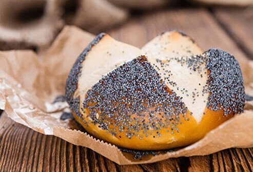 Just one teaspoon of tiny poppy seeds contains up to four percent of your recommended daily intake of phosphorous, calcium, and iron.