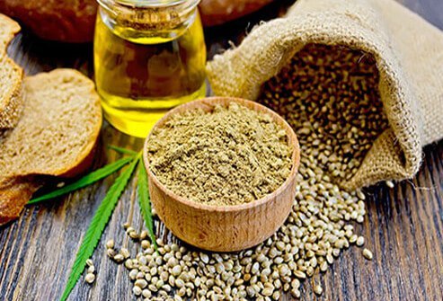 Hemp seeds are an excellent source of heart-healthy omega-3 and omega-6 fatty acids.