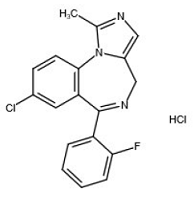 SEIZALAM™ (midazolam) Structural Formula - Illustration SEIZALAM™ (midazolam) Structural Formula - Illustration