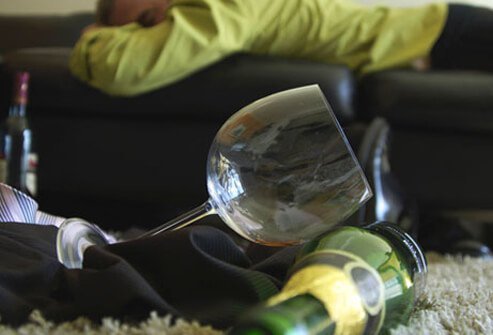 Alcohol is usually not the answer to any problem. 