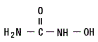 SIKLOS (hydroxyurea) Structural Formula - Illustration