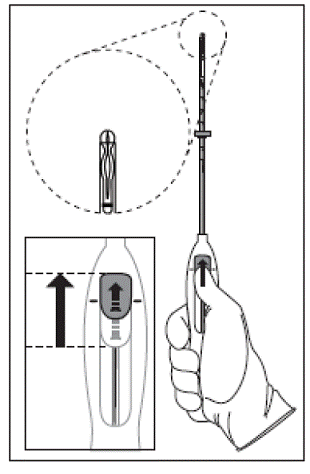 Move slider all
the way to the forward position to load Skyla - Illustration Move slider all
the way to the forward position to load Skyla - Illustration