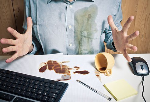 Clumsiness and sleeplessness go hand-in-hand.