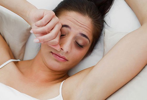 If you’ve gone without sleep, the signs may appear beneath your eyelids.