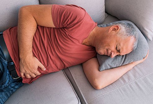 Sleeping on the right side can cause more acid to leak through your esophagus.