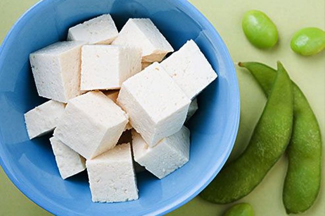 Isoflavones in soy act like estrogen in the body. 
