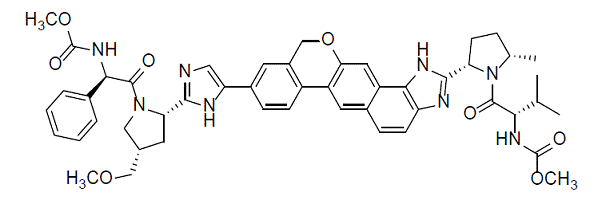 Velpatasvir - Structural Formula Illustration Velpatasvir - Structural Formula Illustration