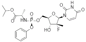 SOVALDI® (sofosbuvir) Structural Formula Illustration