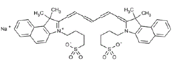 SPY AGENT™ GREEN (indocyanine green) Structural Formula Illustration