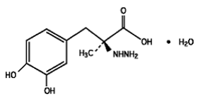 Carbidopa Structural Formula Illustration