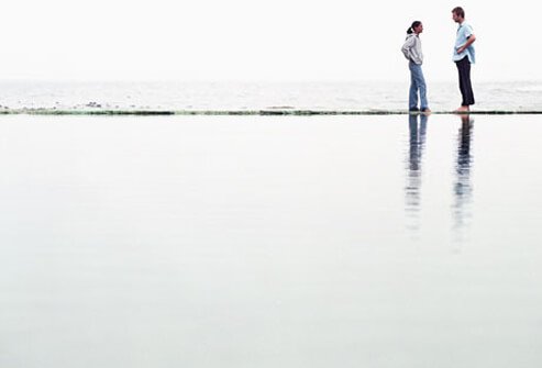 Tell your partner as soon as possible if you believe you may be infected.