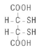CHEMET® (succimer) Structural Formula Illustration