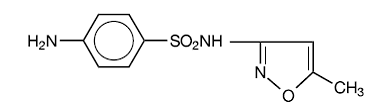 Sulfamethoxazole - Structural Formula Illustration Sulfamethoxazole - Structural Formula Illustration
