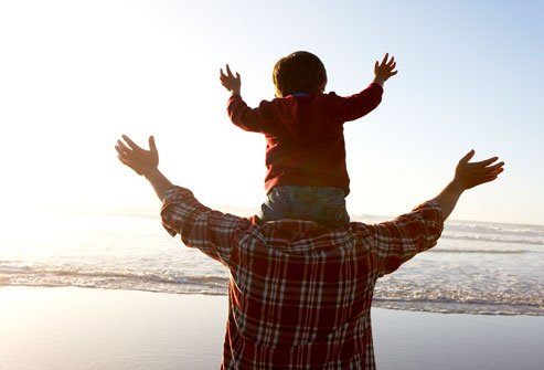 As your child grows, carrying him or her can leave you with neck and shoulder pain.