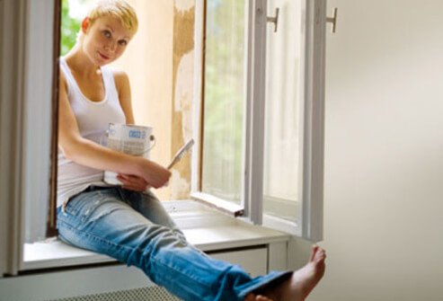 Household paints are full of volatile organic compounds, also known as VOCs that can cause health problems.
