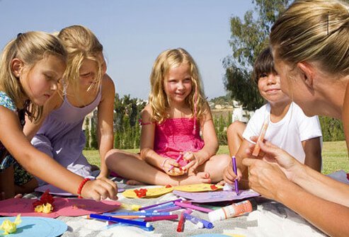 Arts and crafts supplies such as paints, glues, and markers can expose you to unwanted fumes.