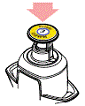 Push the plunger all the way down until it clicks and hold for 2 seconds - Illustration