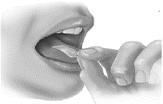 Place on Tongue - Illustration