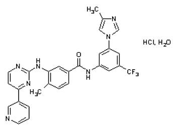 TASIGNA® (nilotinib) Structural Formula - Illustration