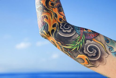 Tattoo On Woman's Arm