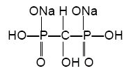 Technescan™ HDP (oxidronate sodium) Structural Formula Illustration