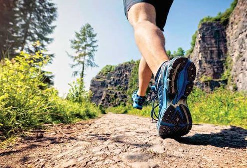 This thick, ropey tendon runs down the back of your leg and attaches your calf muscle to the heel bone.