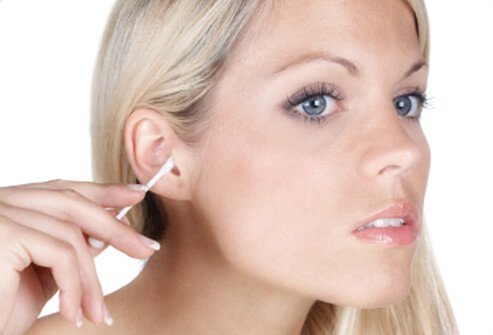 Do not use cotton swabs (Q-tips) to clean your ears since this can cause wax impaction against the eardrum, which can cause tinnitus.